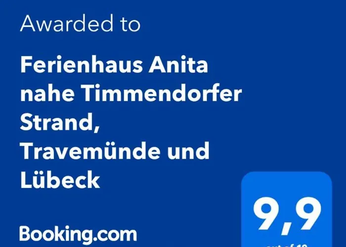 Ferienhaus Anita Nahe Timmendorfer Strand, Travemuende Und Luebeck